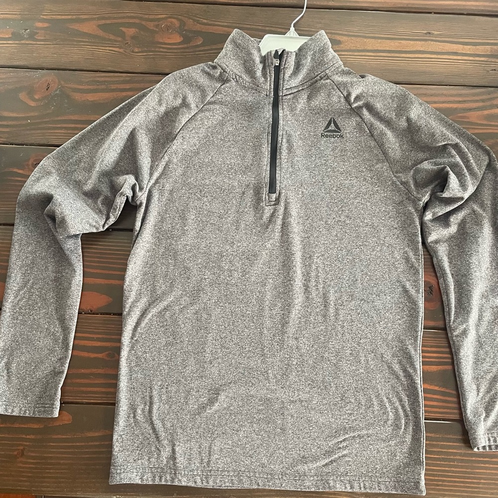 Reebok Men’s Grey Quarter Zip